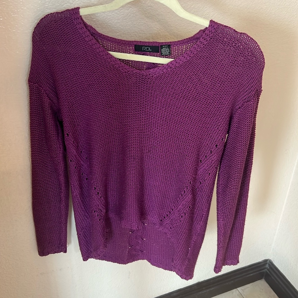 Rdi Purple Sweater Rdi Purple Sweater